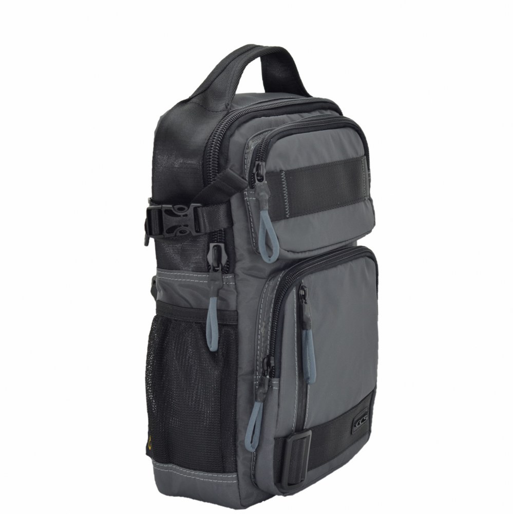 Ccs 31225 Bodybag Çapraz Sırt ve Omuz Çantası Gri