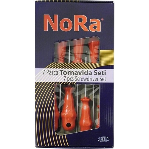 Nora Yedili Yıldız Düz Tornavida Seti