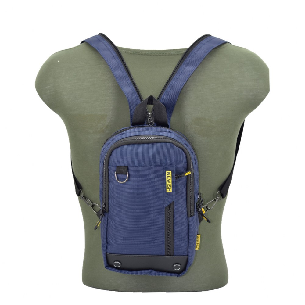 Newish Polo Imperteks Su Geçirmez Bodybag Sırt Çantası Lacivert