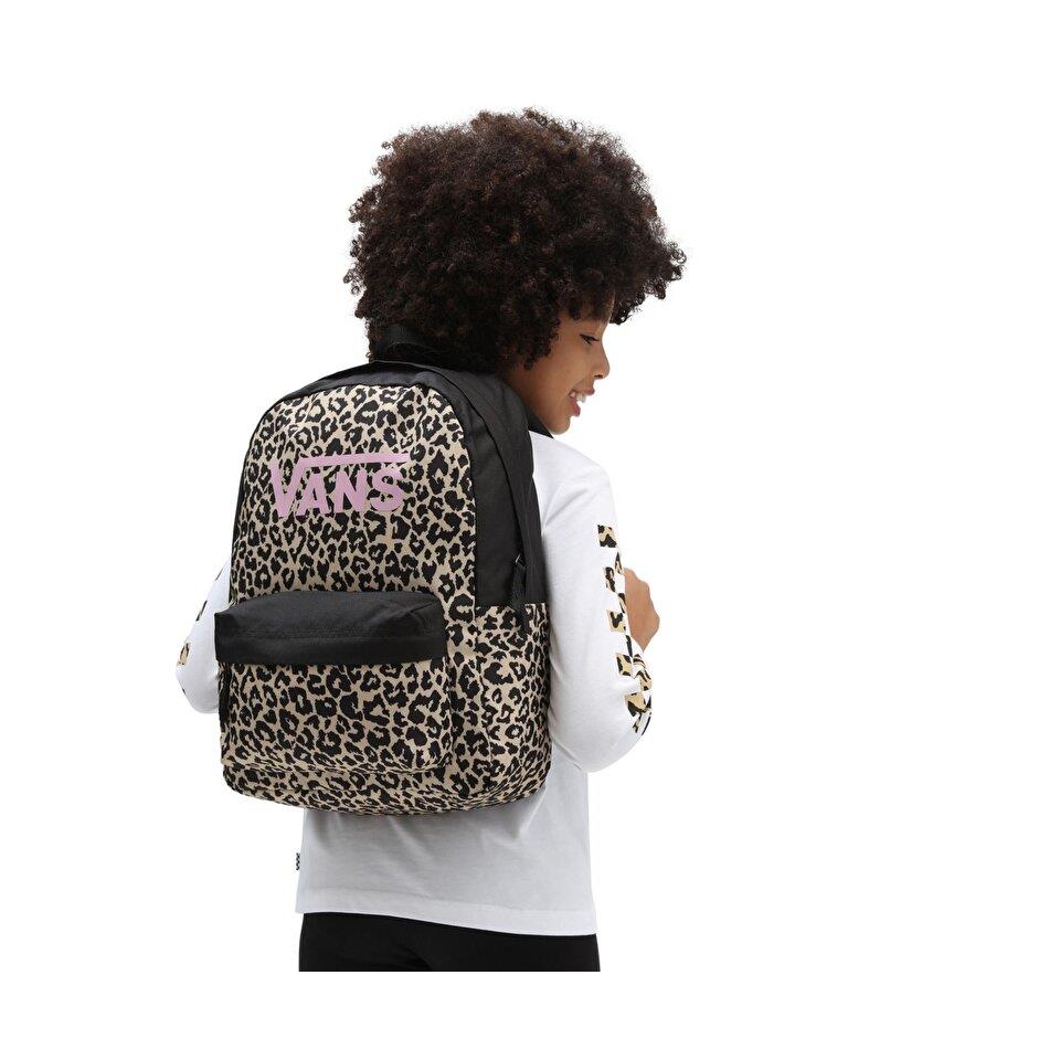 Vans Gr Girls Realm Sırt Çantası Leopar