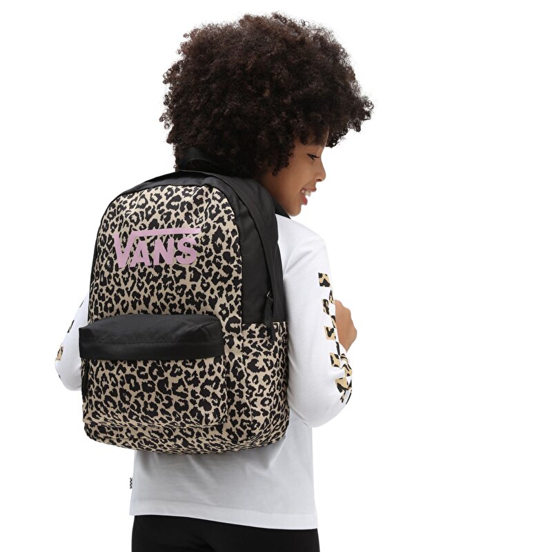 Vans Gr Girls Realm Sırt Çantası Leopar