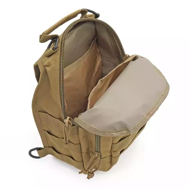 Taktikal Bodybag Çapraz Sırt ve Göğüs Çantası Bej
