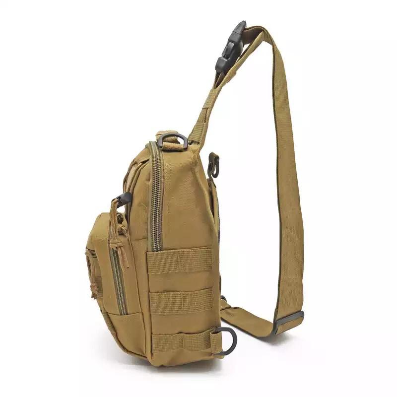 Taktikal Bodybag Çapraz Sırt ve Göğüs Çantası Bej