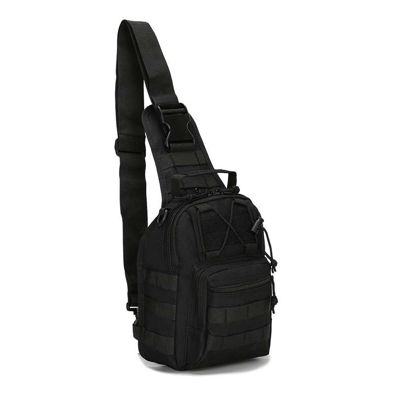 Taktikal Bodybag Çapraz Sırt ve Göğüs Çantası Siyah