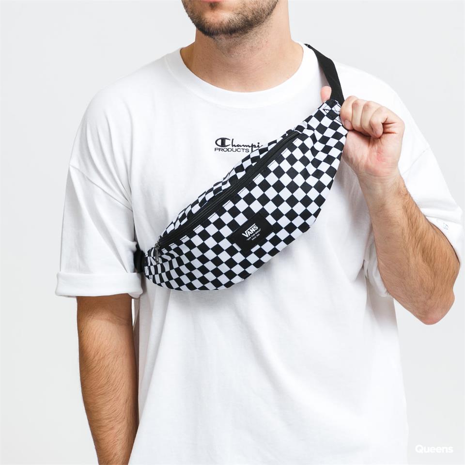 Vans Mini Ward Cross Bel Çantası Siyah Beyaz
