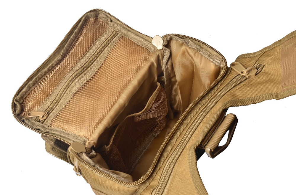 Taktikal Crossbody Askılı Omuz Çantası Bej