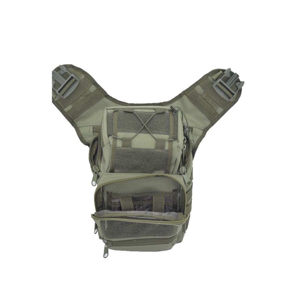 Taktikal Crossbody Askılı Omuz Çantası Haki