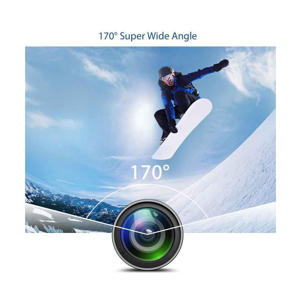 Aksiyon Kamerası Wi-Fi KS504 4K Ultra HD 170 Derece 32 Gb 