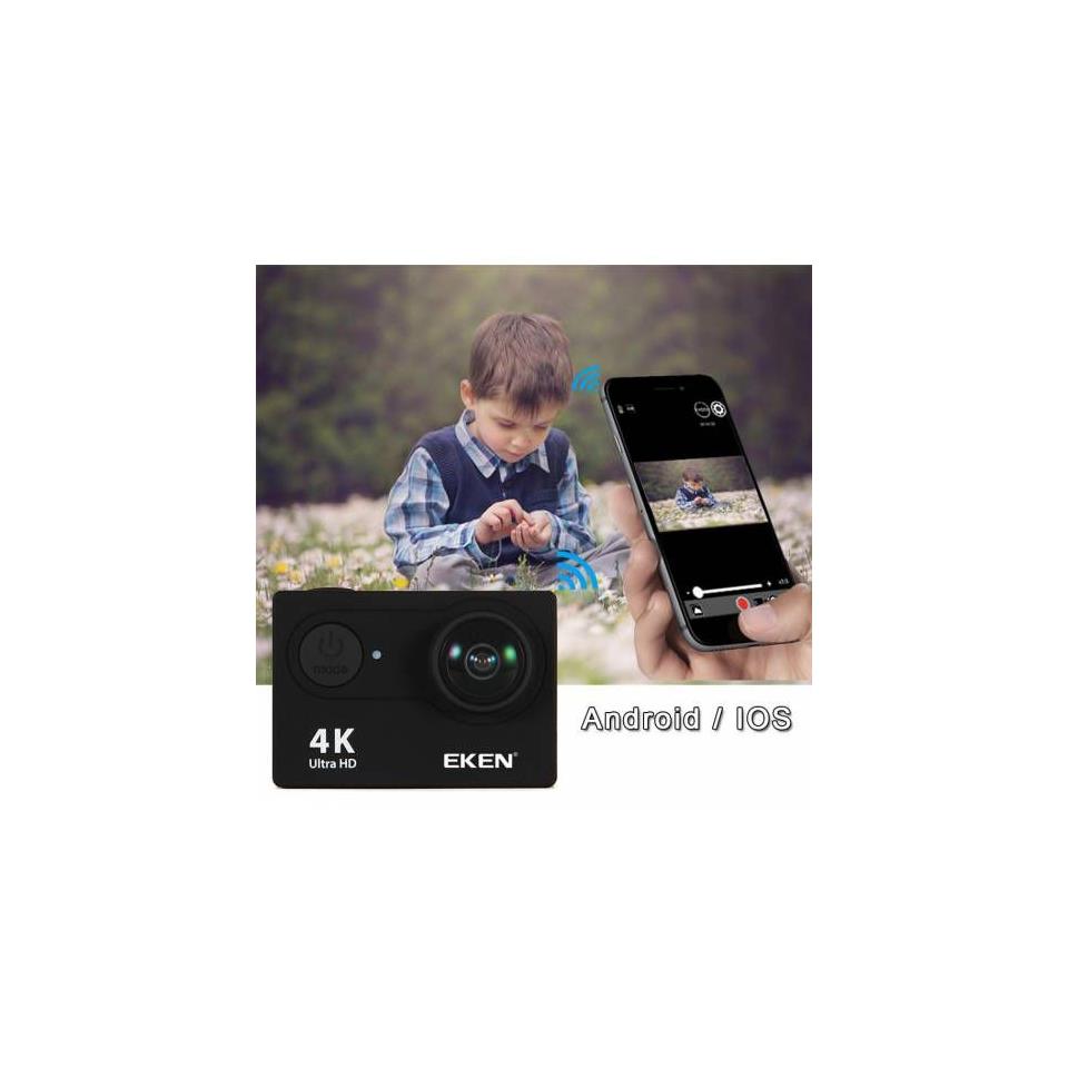 Eken Sport Wifi Aksiyon Kamerası Wi-Fi H9 4K 32 Gb 