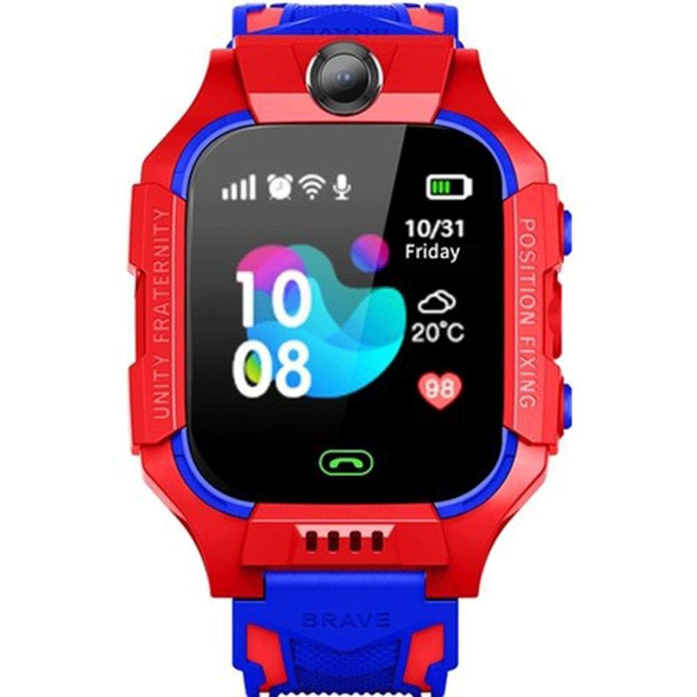 Sb/z1 Lbs Özellikli Sim Kartlı Akıllı Çocuk Saati Kırmızı