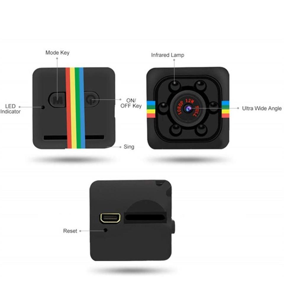 Mini Dvr Spor Aksiyon Hidden Kamera 8 Gb