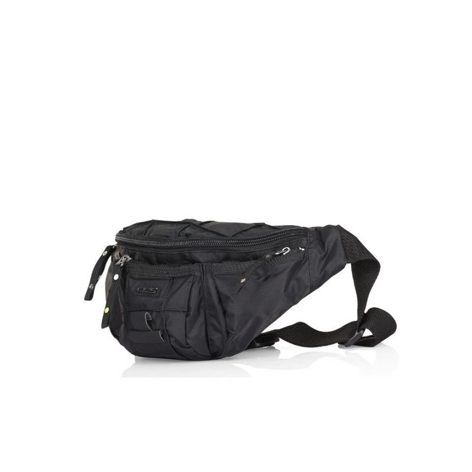 ÇÇS XL Büyük Boy Bodybag Bel Çantası Siyah