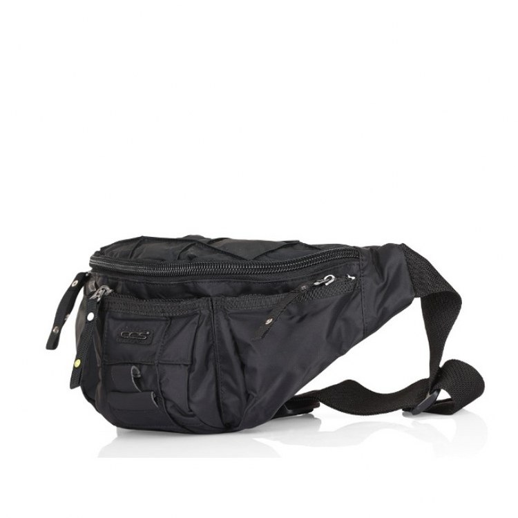ÇÇS XL Büyük Boy Bodybag Bel Çantası Siyah