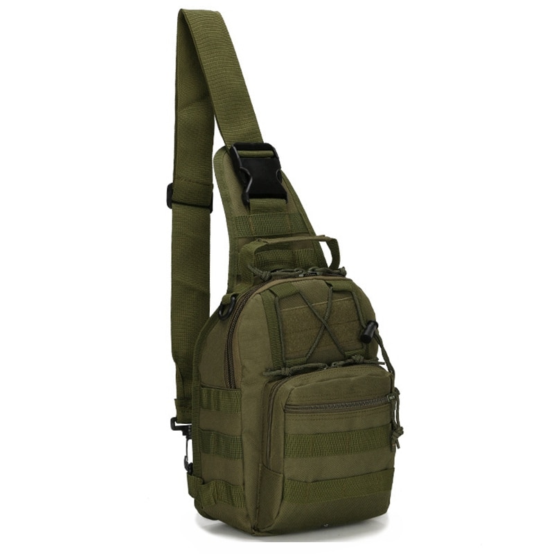 Taktikal Bodybag Çapraz Sırt ve Göğüs Çantası Haki
