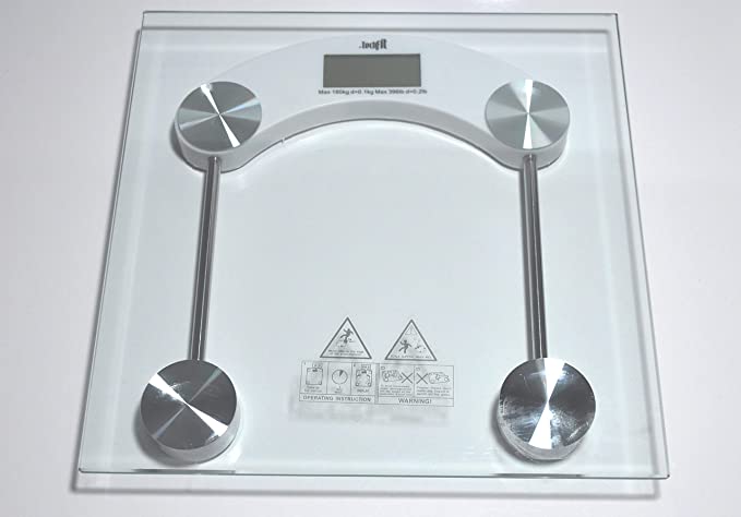 Dijital Terazi Banyo Baskülü Camlı Tartı 180 Kg