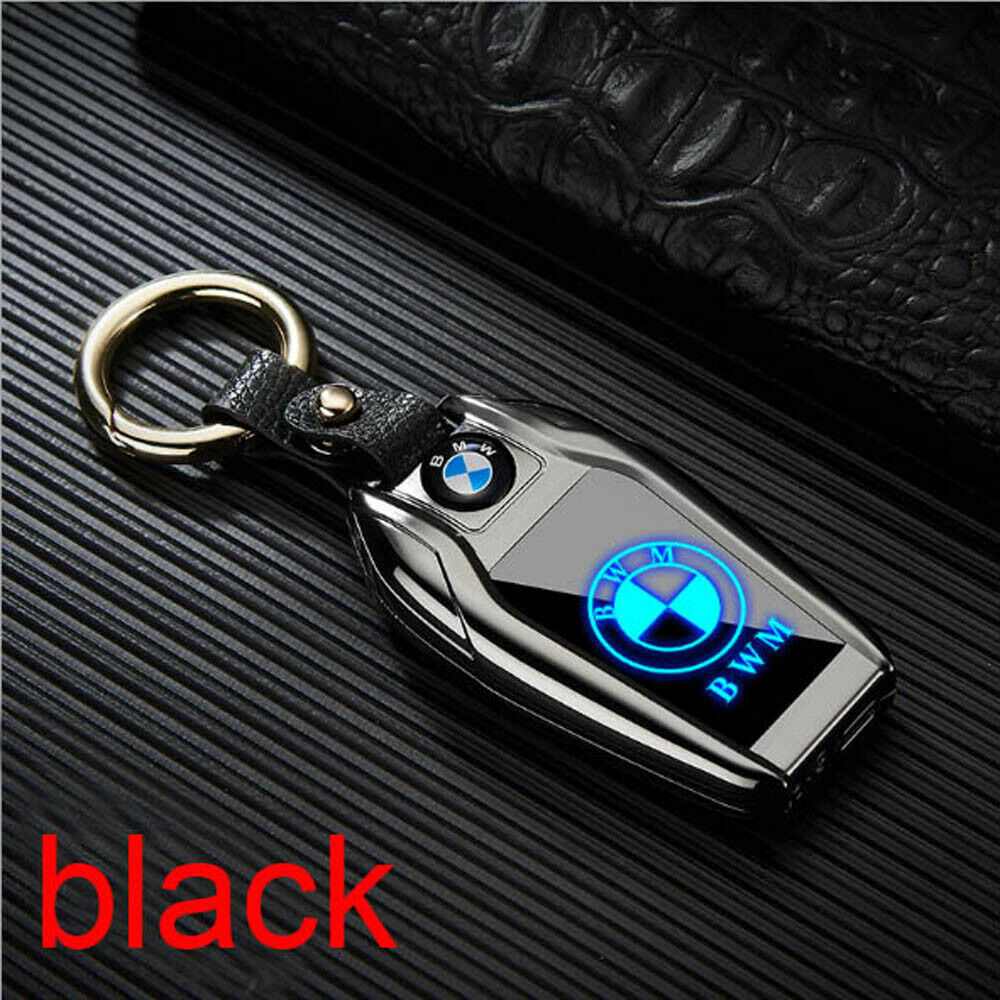 Usb Şarjlı Bmw Anahtarı Görünümlü Fenerli Çakmak Siyah