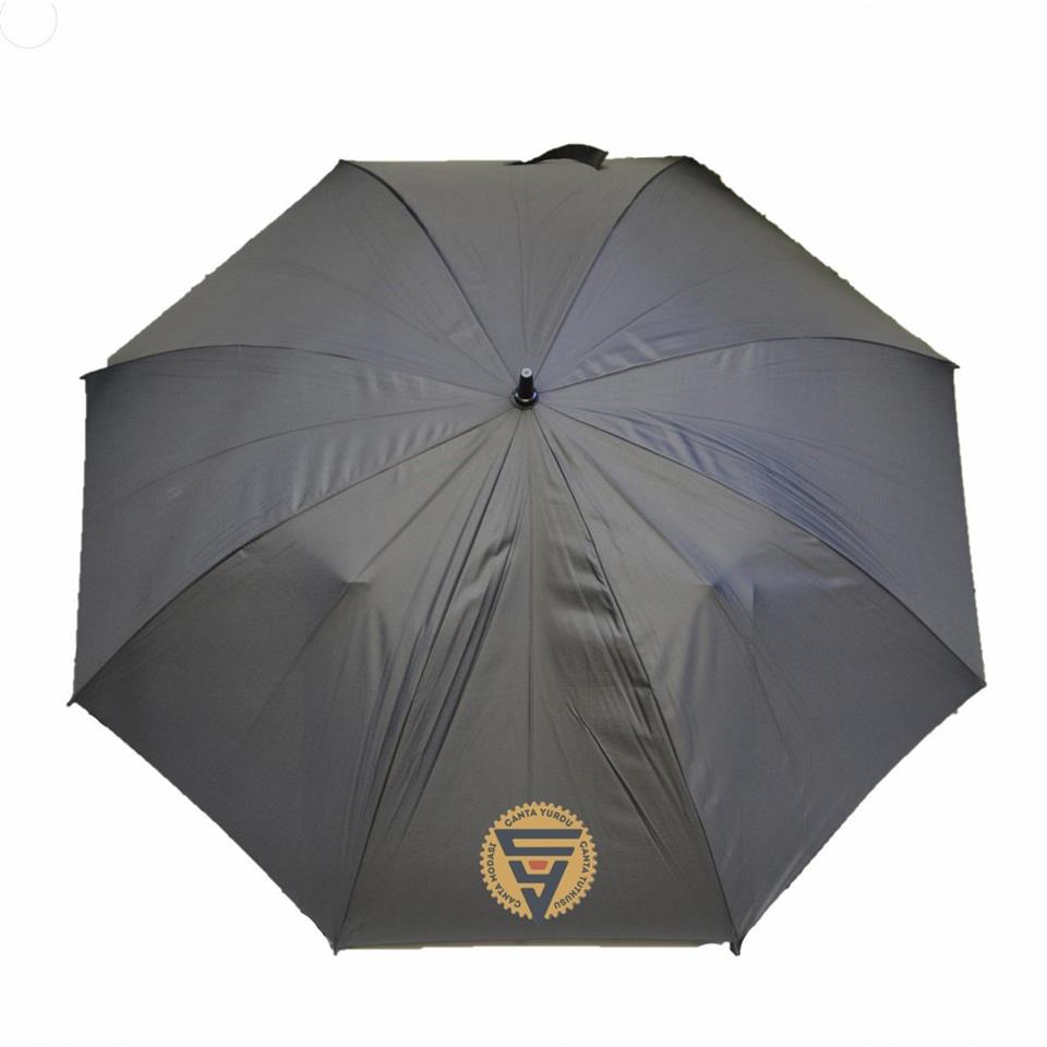 Marlux 8 Telli Fiber Çoban Şemsiye Siyah