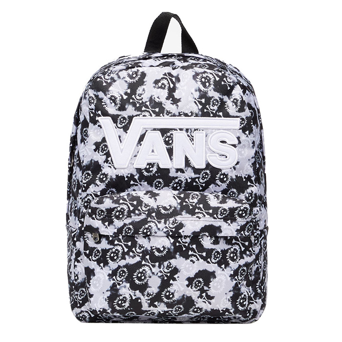 Vans New Skool Sırt Çantası Desenli Siyah