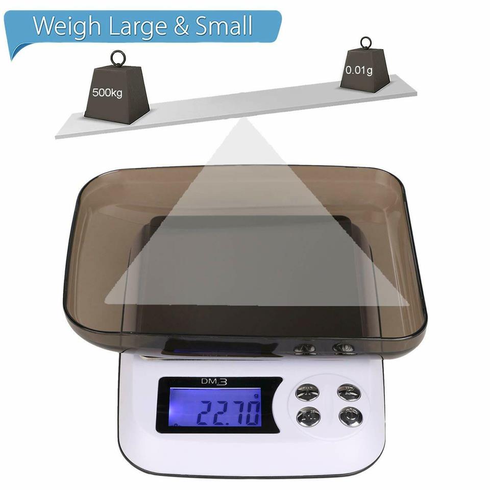 DM.3 Weighing Dijital Hassas Terazi 0.01/500 Gr