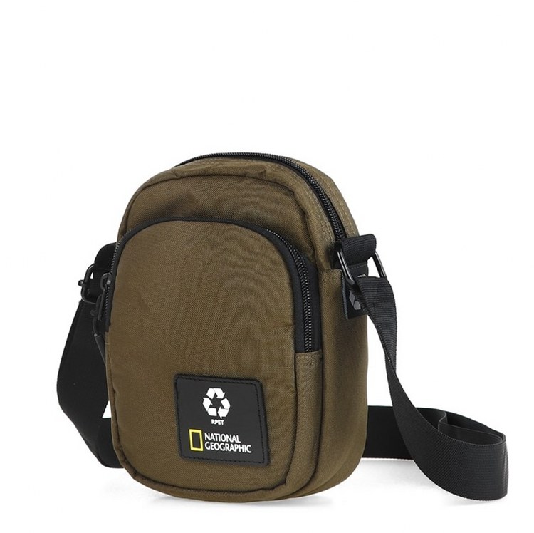  National Geographic N20902 Omuz Askılı Çanta Haki