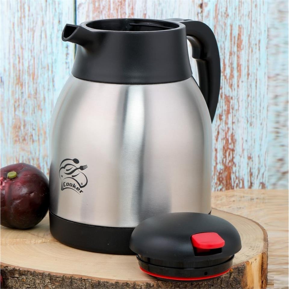 Cooker 1.5 lt Çelik Termos Sürahi