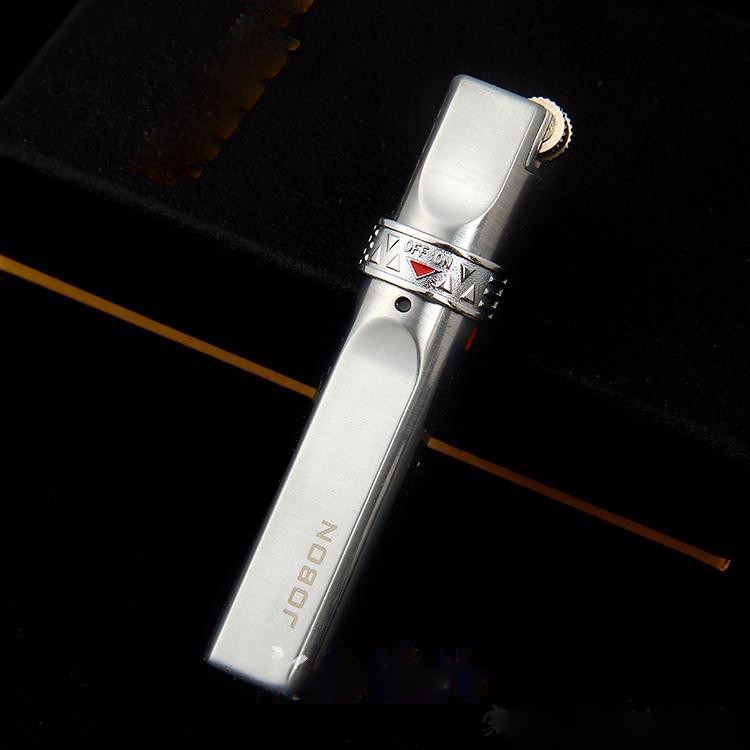 Jobon 633 Slim Tasarım Torch Çakmak Gümüş