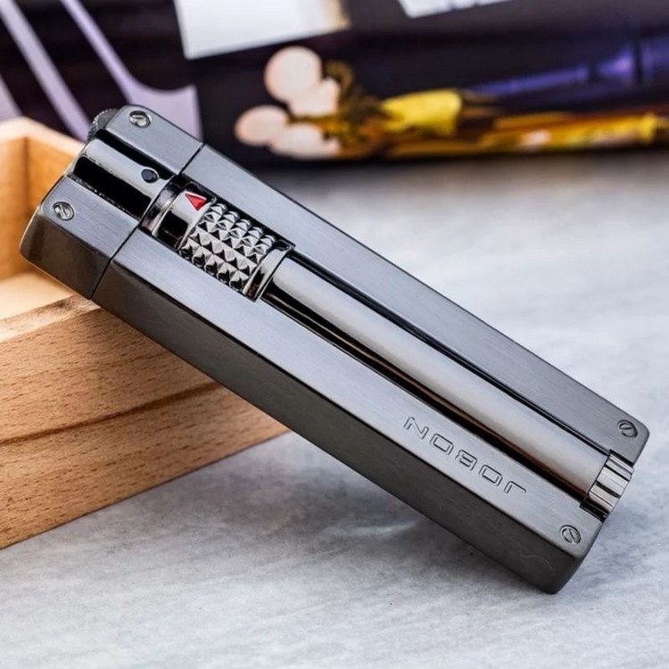 Jobon  Tzb365 Slim Tasarım Torch Çakmak Siyah