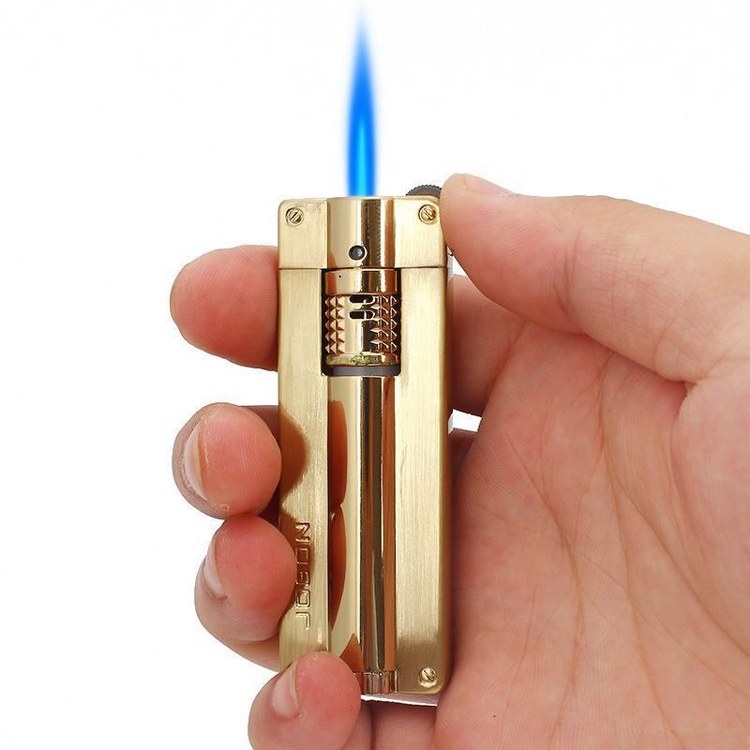 Jobon  Tzb365 Slim Tasarım Torch Çakmak Siyah