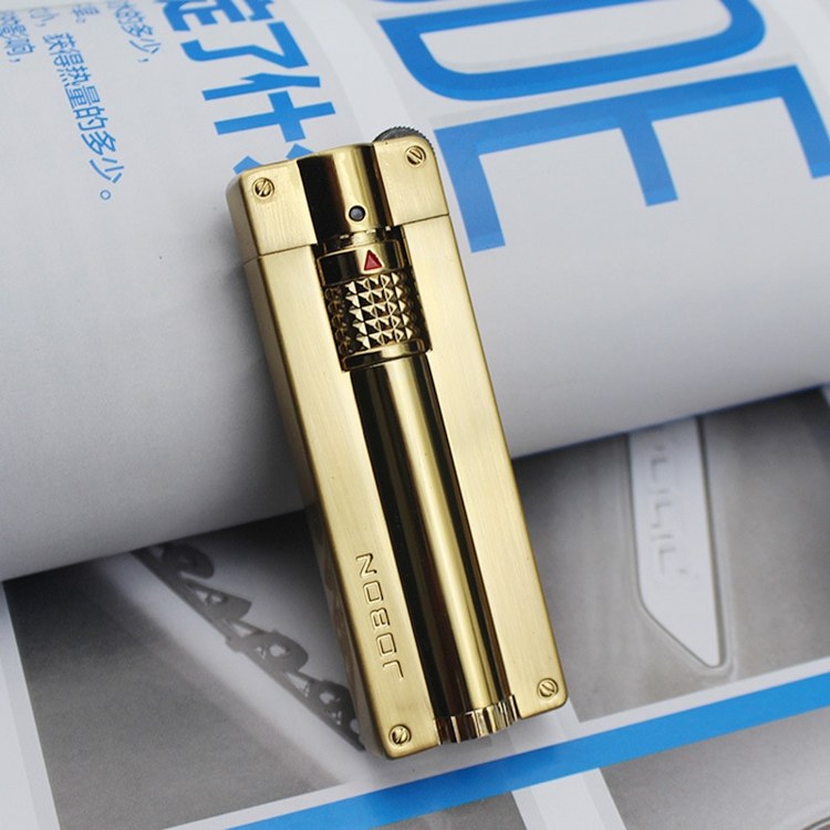 Jobon  Tzb365 Slim Tasarım Torch Çakmak Altın
