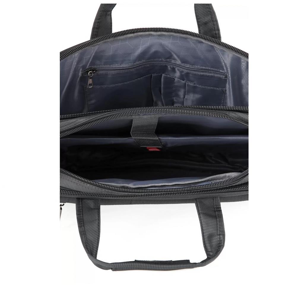 Ççs 71441 Körüklü Laptop ve Evrak Çantası Siyah