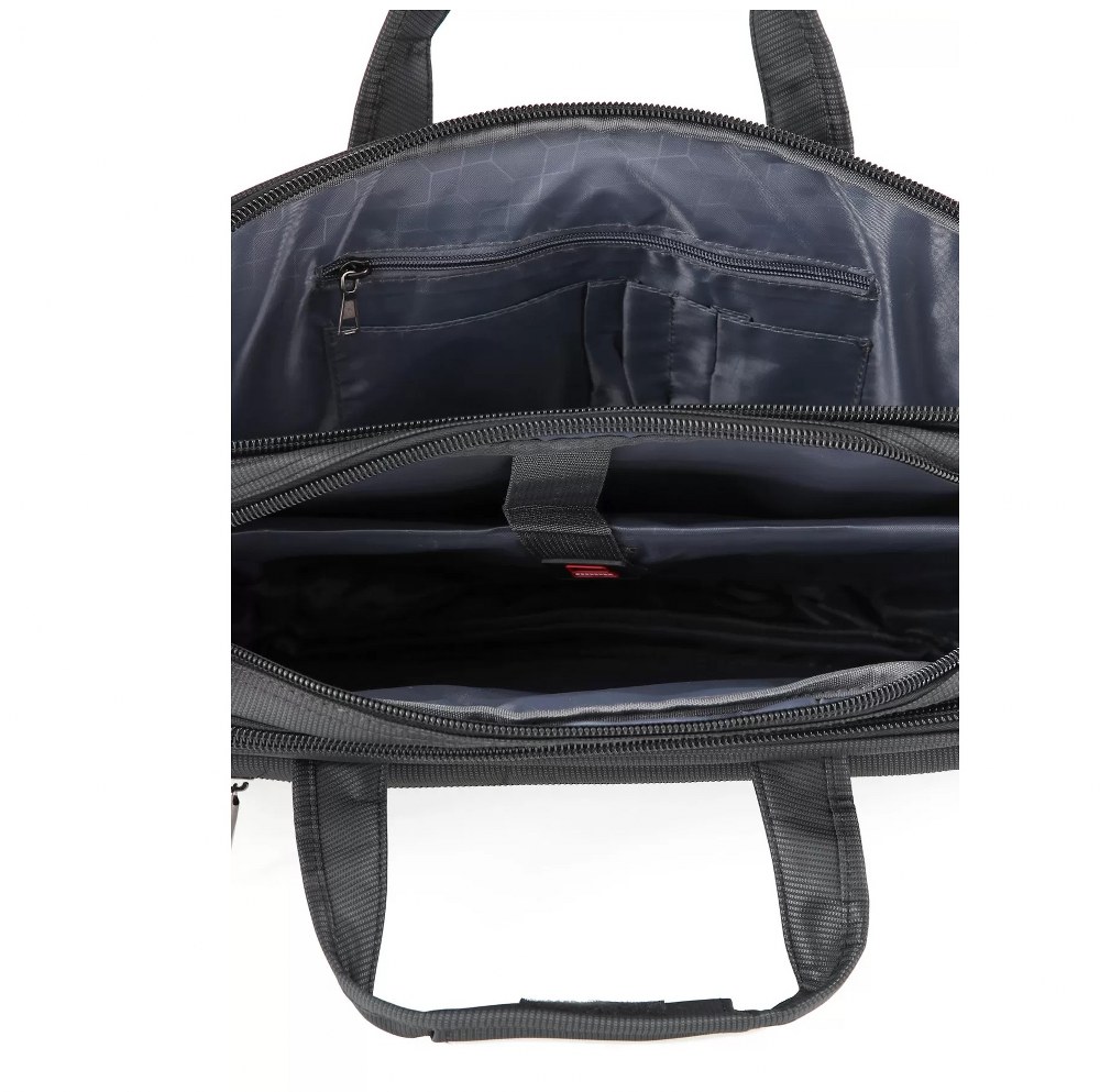 Ççs 71441 Körüklü Laptop ve Evrak Çantası Siyah
