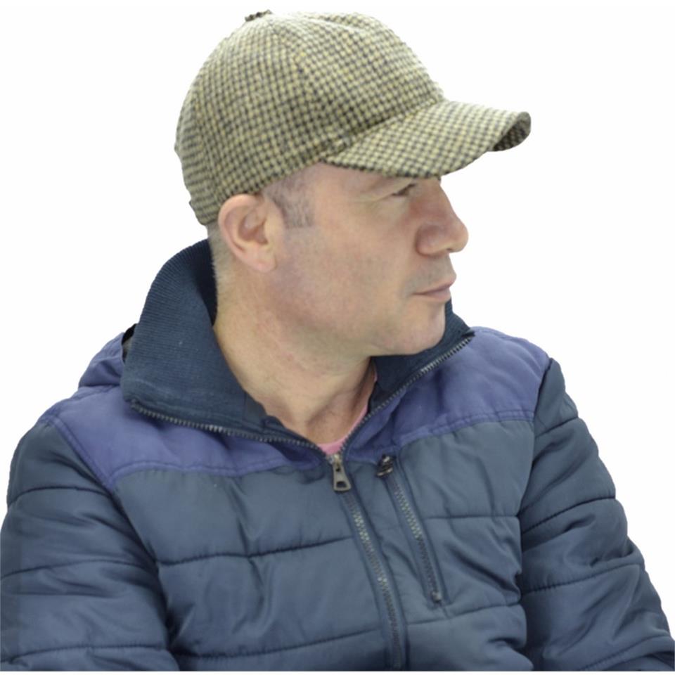 Ayarlanabilir Yün Kışlık Şapka 