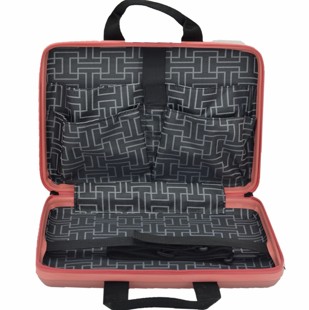 Abs Laptop ve Evrak Çantası 15 İnç Pembe