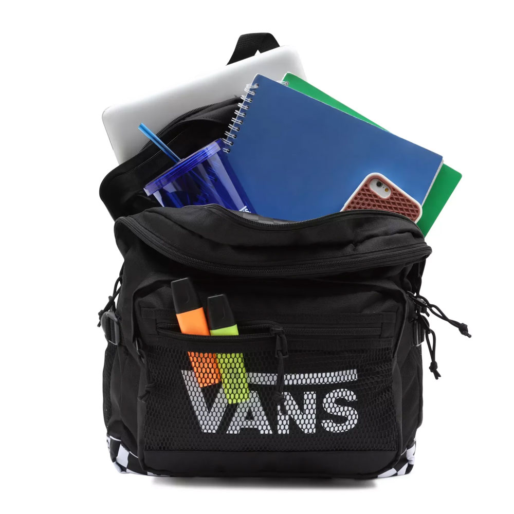 Vans Wm Stasher Sırt Çantası Damalı Siyah