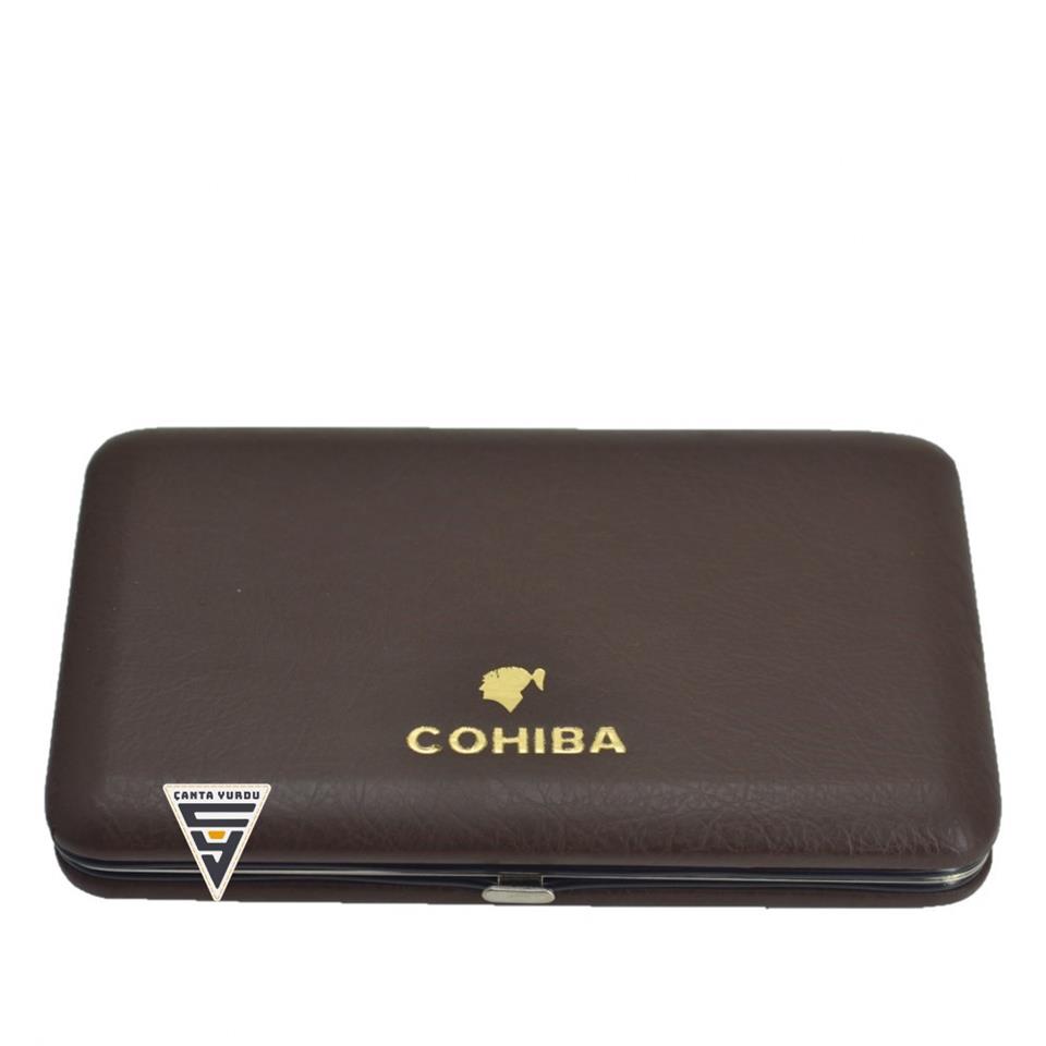 Cohiba Humidor Puro Saklama ve Taşıma Kutusu Kahve