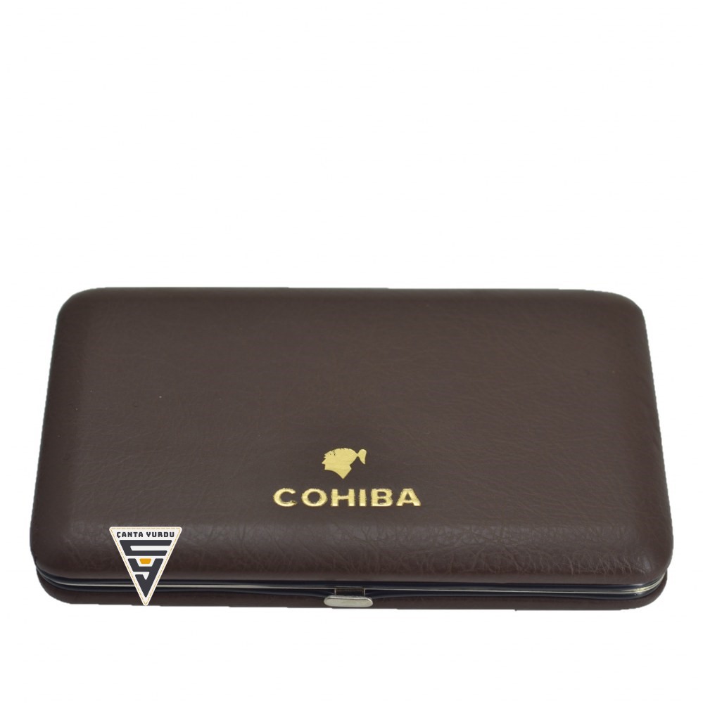 Cohiba Humidor Puro Saklama ve Taşıma Kutusu Kahve