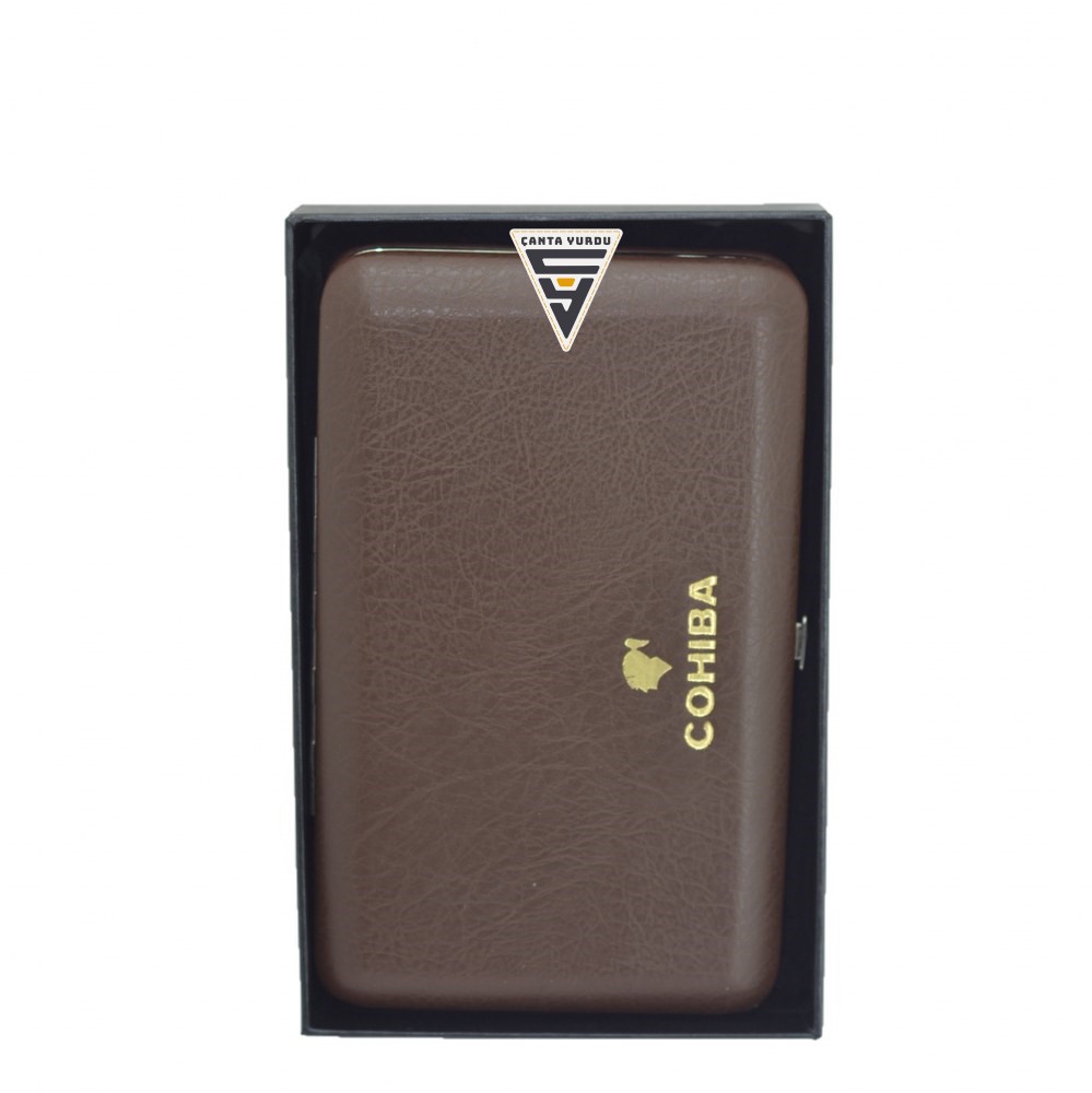 Cohiba Humidor Puro Saklama ve Taşıma Kutusu Kahve