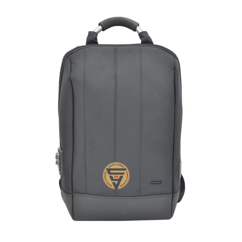 Ççs 51358 Kilitli Laptop Sırt Çantası 17 İnç Siyah