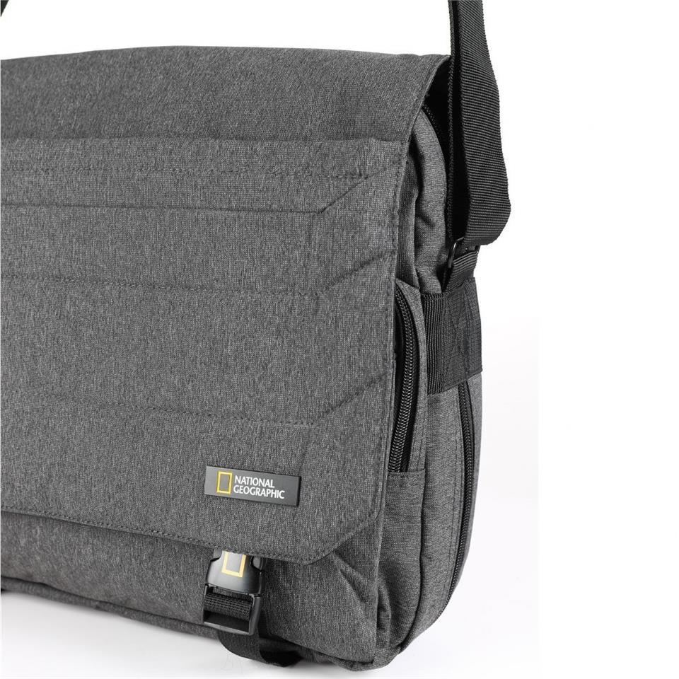 National Geographic N0709 Çapraz Askılı Postacı Çanta Gri