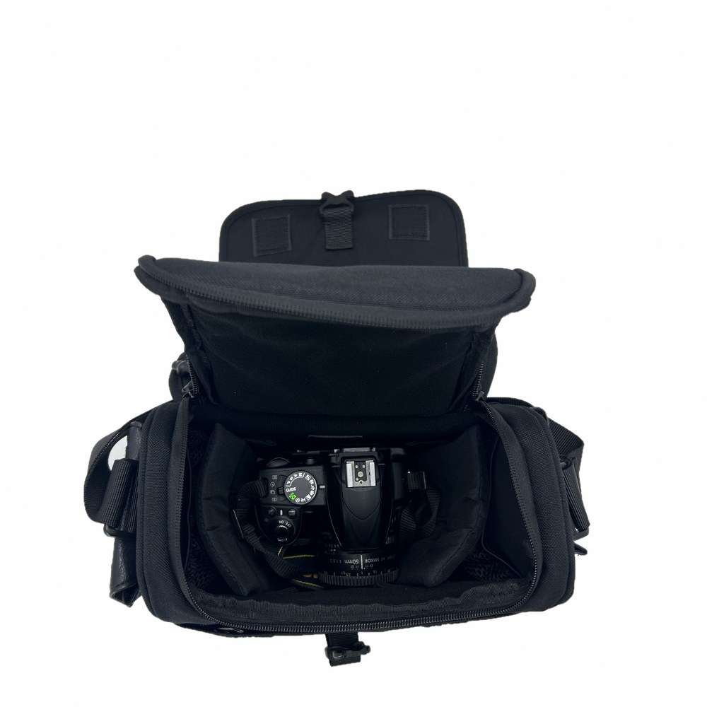 Ççs Dslr Fotoğraf Makinesi Kamera Omuz Çantası Siyah