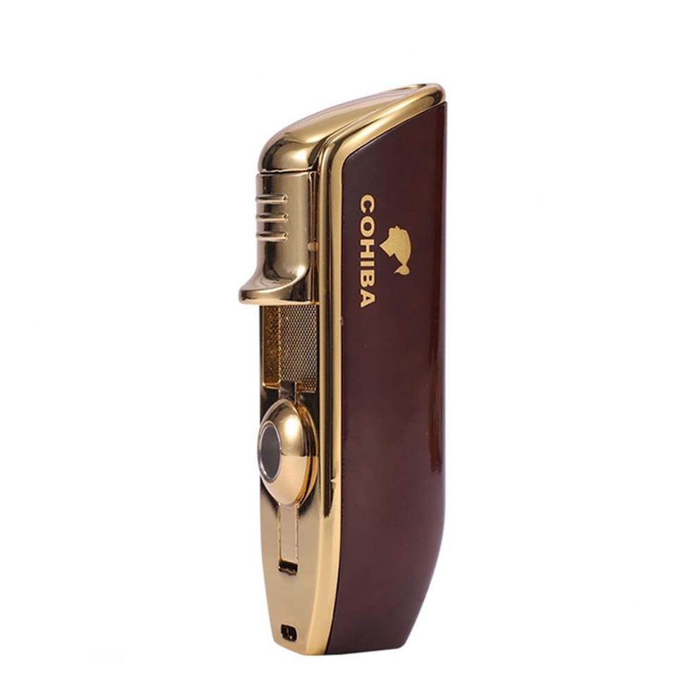 Cohiba CCM0215 3 Jet Torch Puro Çakmağı Kahve