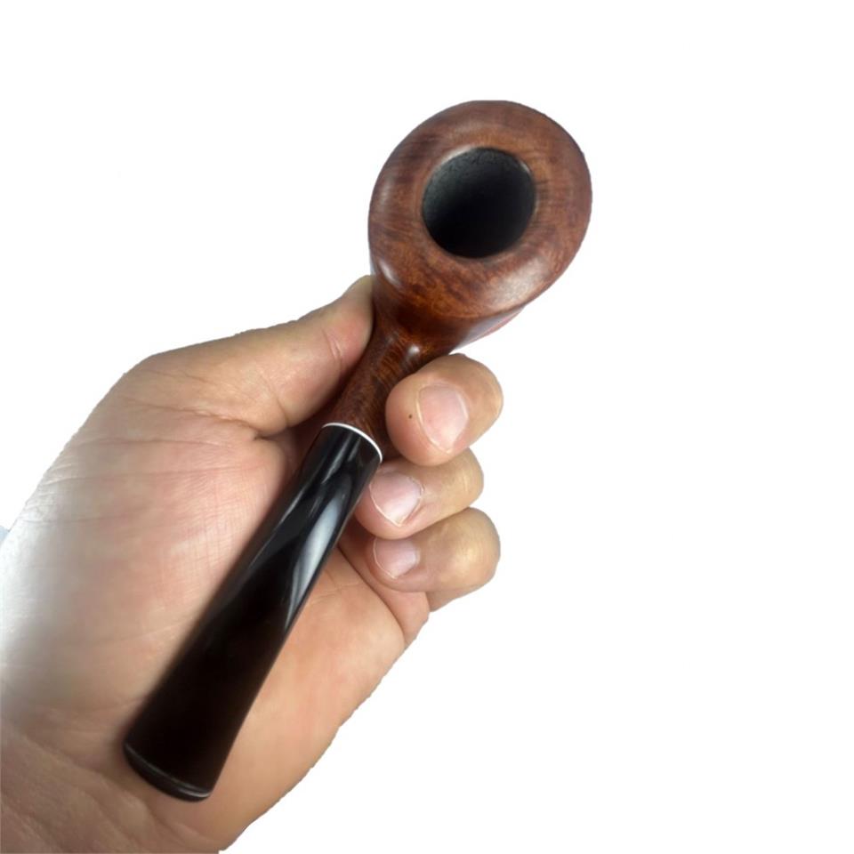 Şahin 419 Kırmızı Yıldız Dublin 9 mm Filtreli Akrilik Saplı Pipo