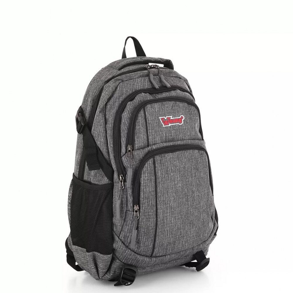 Young 51546 Okul Sırt Çantası Koyu Gri