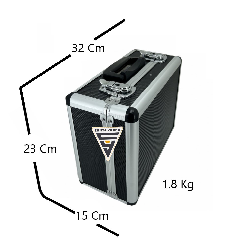 Alüminyum Tkm115 Havuzlu Takım Çanta 32x23