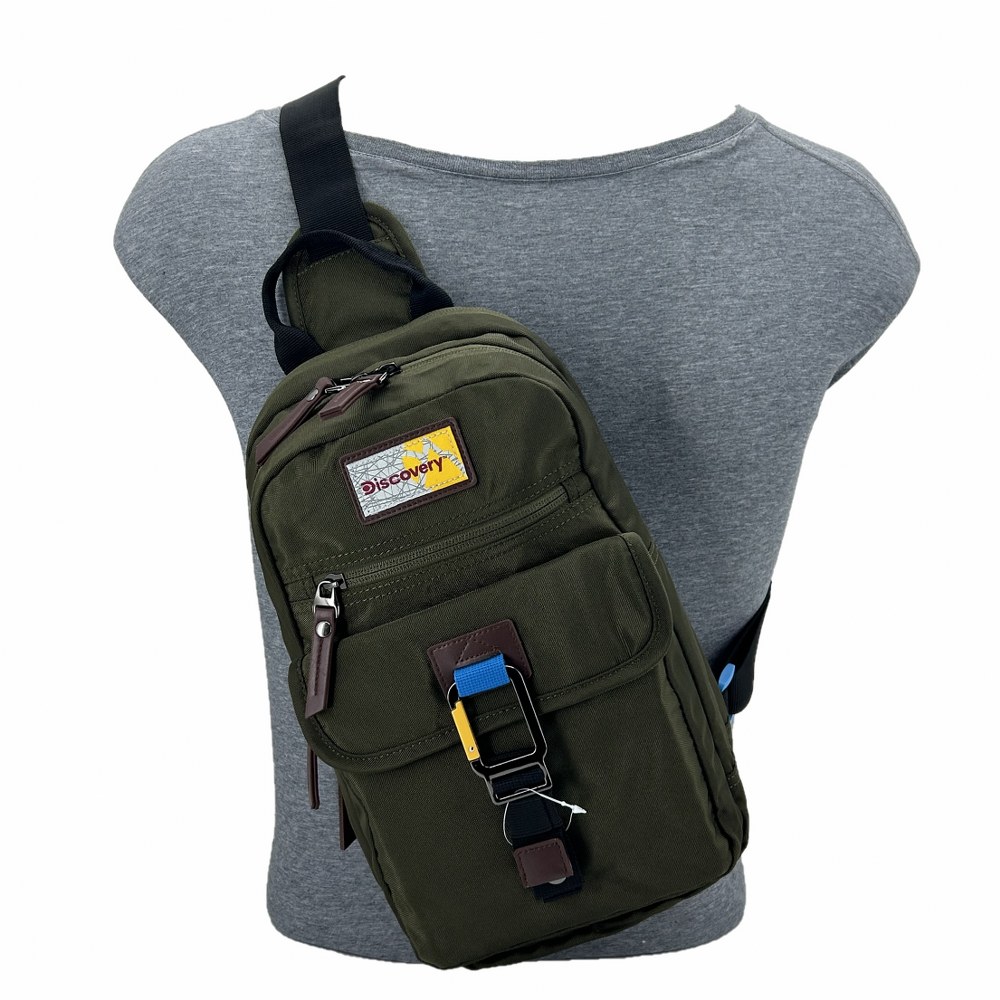 Discovery Slingbag D00720 Çapraz Sırt Çantası Haki