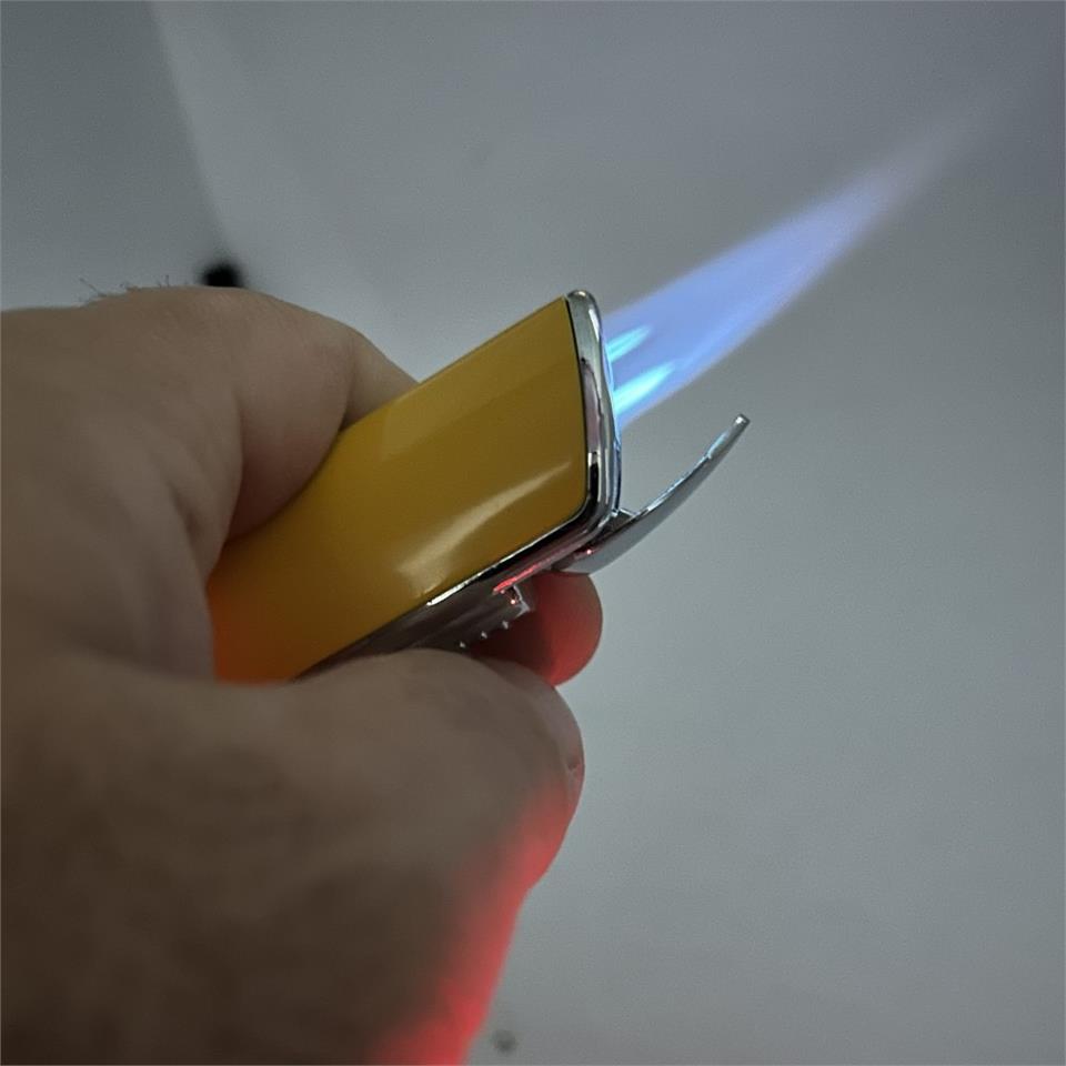 Parmida 3 Jet Torch Puro Çakmağı Sarı