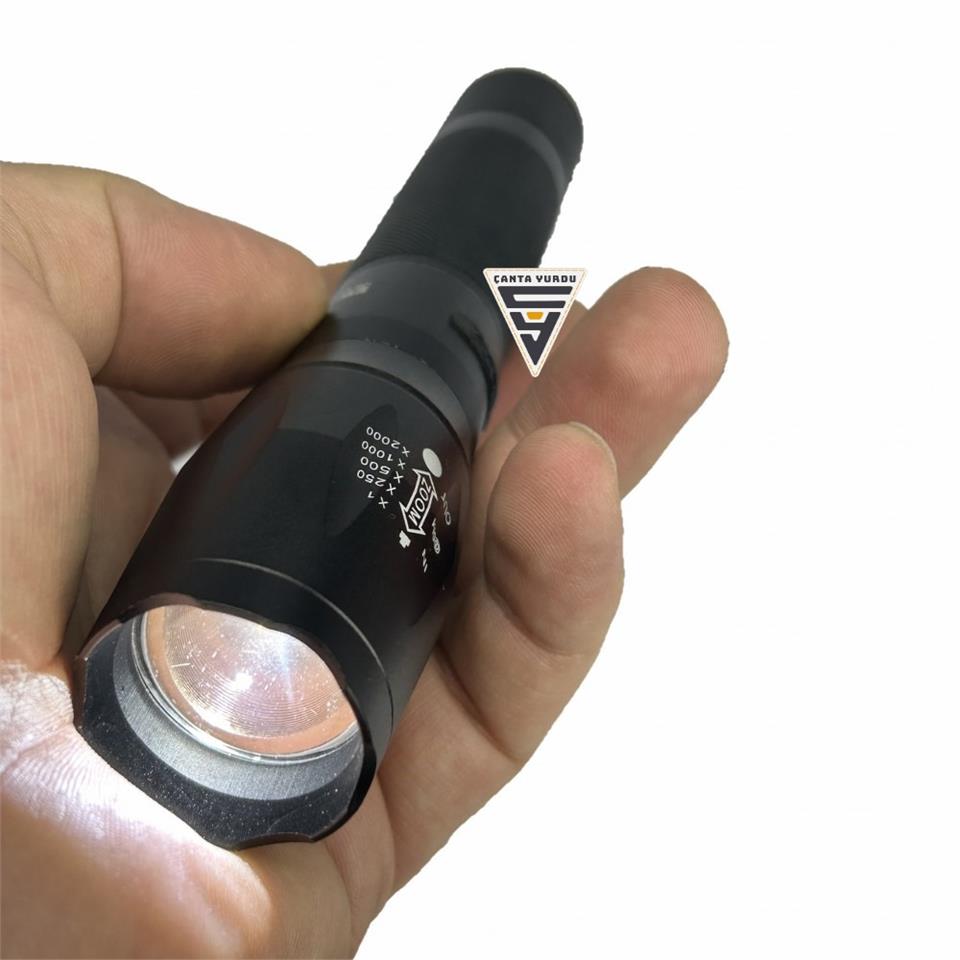 Swat Taktikal Usb Şarjlı Cree led El Feneri