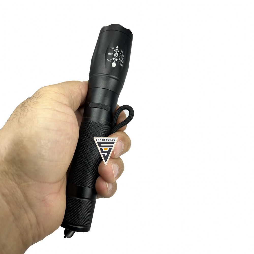 Swat Taktikal Usb Şarjlı Cree led El Feneri