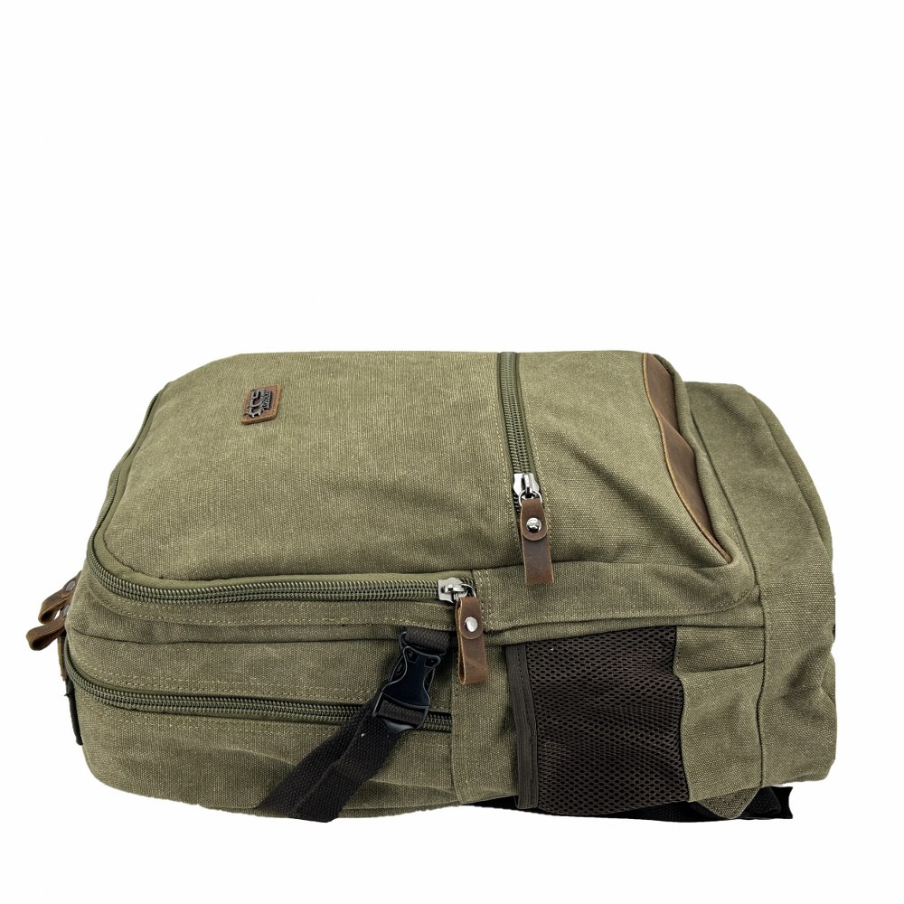 Ççs London 51573 Kanvas Sırt Çantası Haki