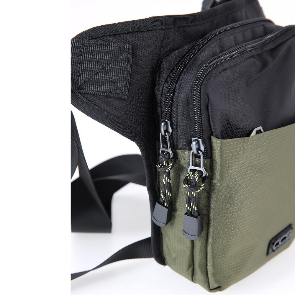 Ççs 31186 Motosiklet Bel Bacak Çanta Yeşil